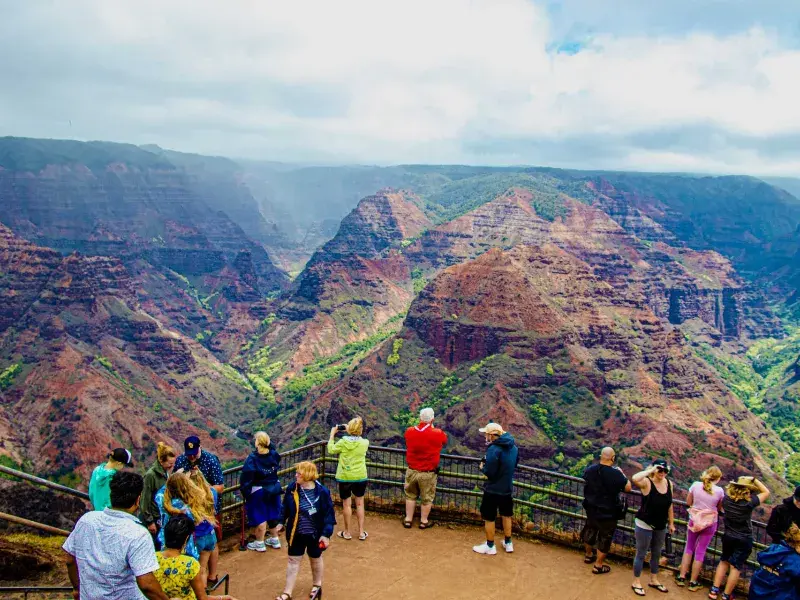 Hiking Destinations for Solo Travelers: Waimea Canyon, Kauai, Hawaii