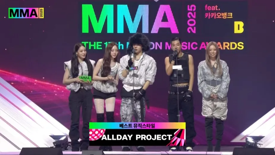 MelonMusicAwards2025-BestMusicStyle-AllDayProject